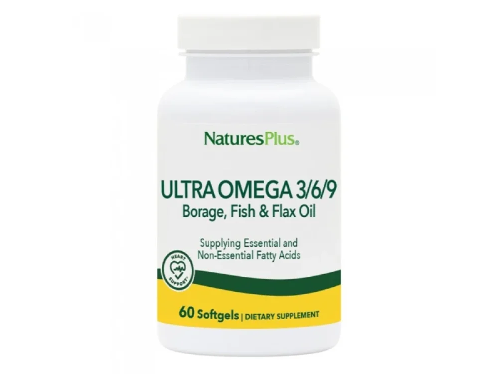 Natures Plus Ultra Omega 3/6/9, 60softgels