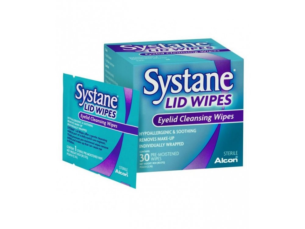 SYSTANE LID WIPES 30ΤΕΜ