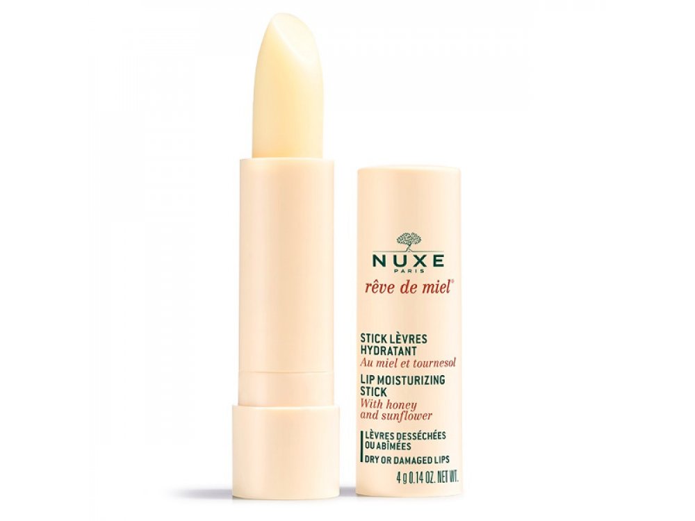 Nuxe Reve de Miel Stick Levres Lip Moisturizing Stick, Ενυδατικό Στικ Χειλιών με Μέλι, 4.4gr