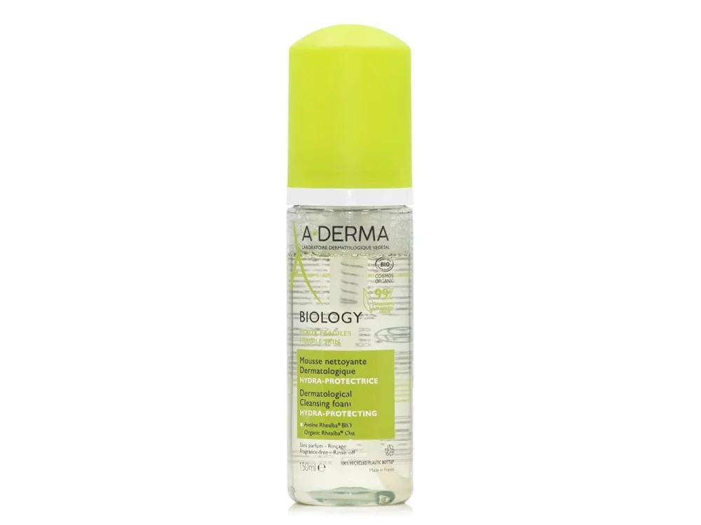 A-Derma Biology Hydra-Protective Cleansing Foam Αφρός Καθαρισμού, 150ml