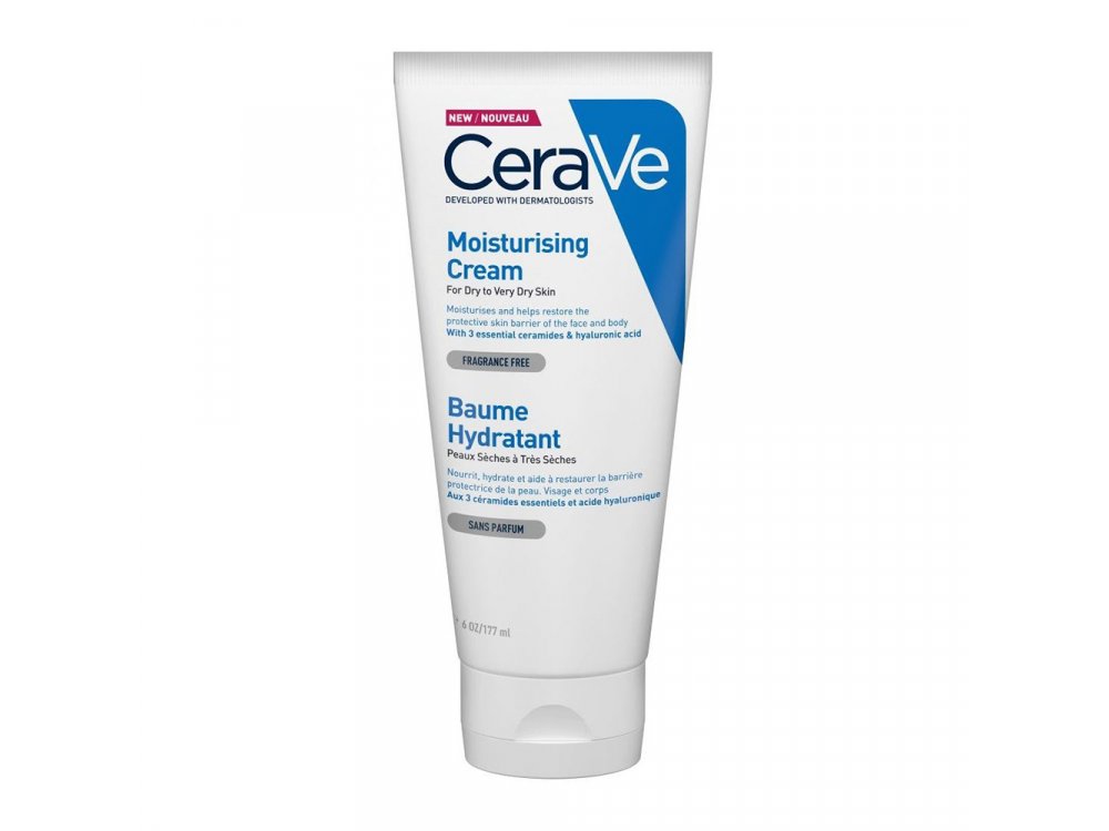 CERAVE ΕΝΥΔΑΤΙΚΗ ΚΡΕΜΑ ΓΙΑ ΞΗΡΟ-ΠΟΛΥ ΞΗΡΟ ΔΕΡΜΑ 177ML