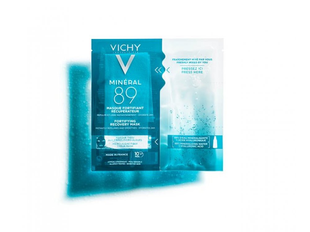 Vichy Mineral 89 Tissue Mask, Μάσκα Ενυδάτωσης 29gr