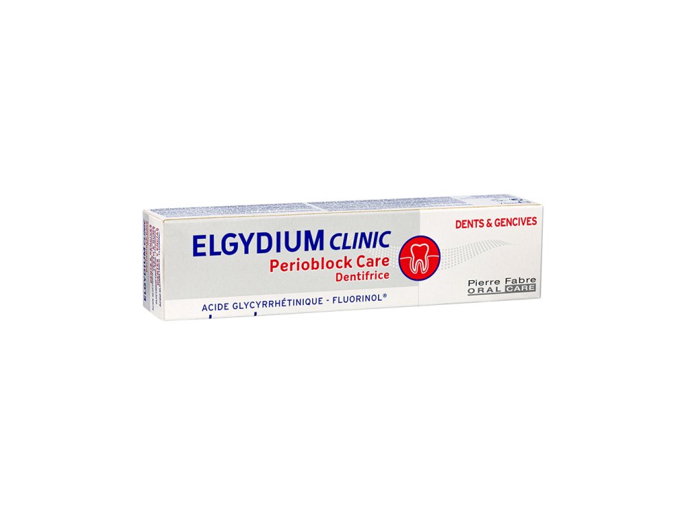 Elgydium Clinic Perioblock Care Teeth & Gums, Οδοντόπαστα για τη Φροντίδα των Αδύναμων Ούλων, 75ml