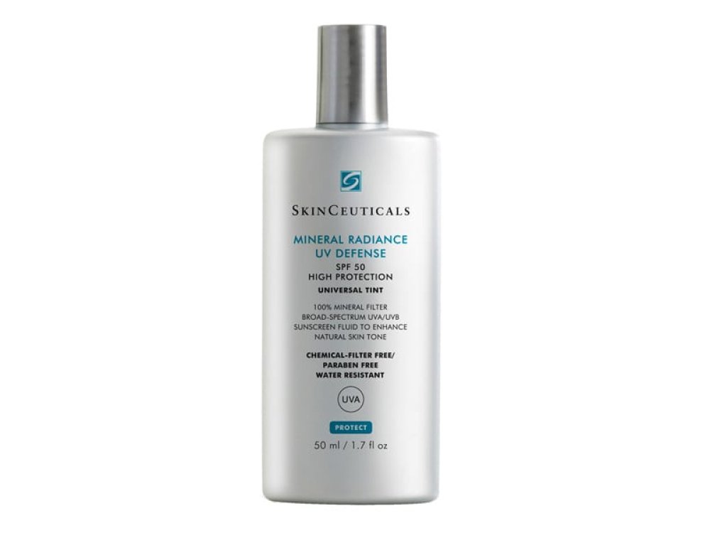 SkinCeuticals Mineral Radiance UV Defence SPF50, Aντηλιακό Προσώπου με 100% Φυσικά Φίλτρα & Χρώμα, 50ml