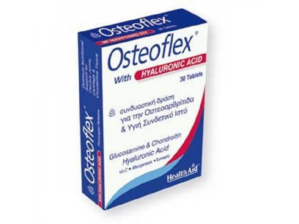 HEALTH AID OSTEOFLEX HYALURONIC 30'S