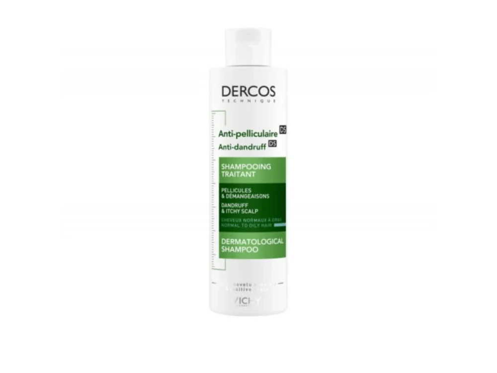 Vichy Dercos (-20%) Anti-Dandruff Αντιπιτυριδικό Σαμπουάν για Κανονικά - Λιπαρά Μαλλιά, 200ml