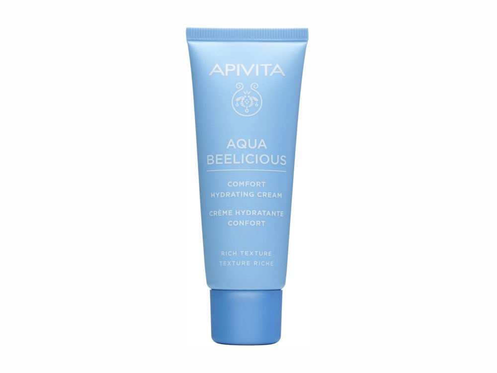 Apivita Aqua Beelicious, Απαλή Ενυδατική Κρέμα Προσώπου Πλούσιας Υφής με Εκχύλισμα Λουλουδιών & Μέλι, 40ml