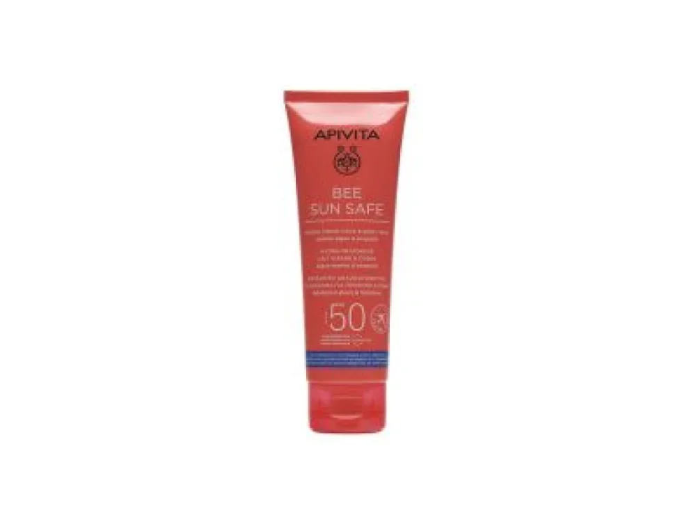 Apivita Bee Sun Safe Hydra Fresh Face & Body Milk SPF50 Αντιηλιακό Ενυδατικό Γαλάκτωμα Για Πρόσωπο & Σώμα, 100ml