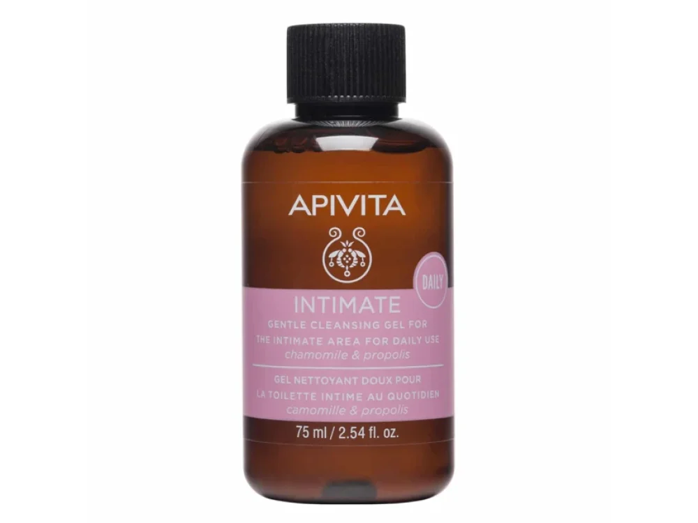 Apivita Intimate Daily Gel Καθαρισμού για την Ευαίσθητη Περιοχή με Χαμομήλι & Πρόπολη, 75ml