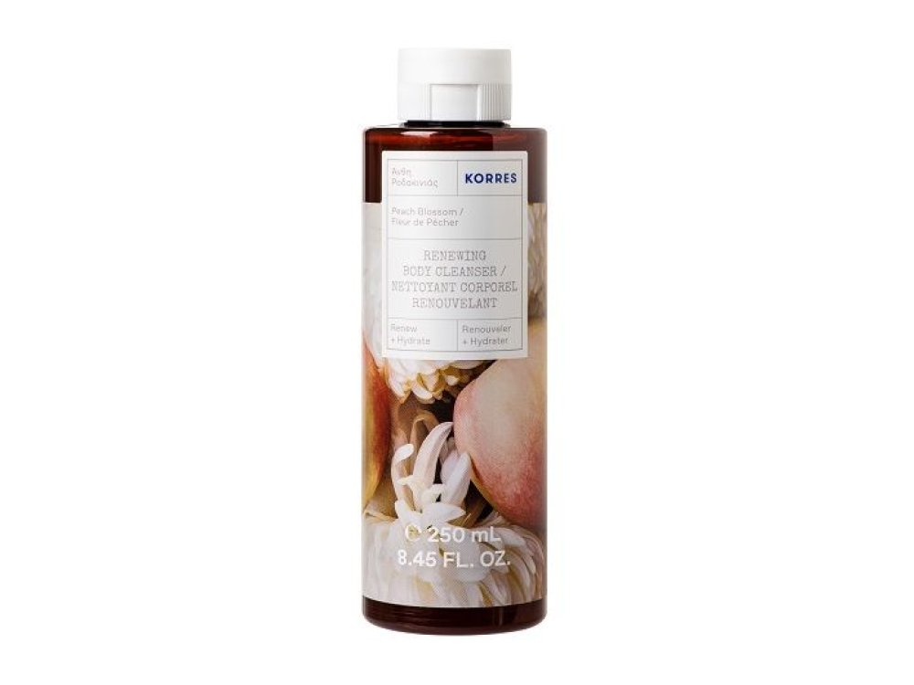 Korres Shower Gel Peach Bossom Αφρόλουτρο Άνθη Ροδακινιάς, 250ml