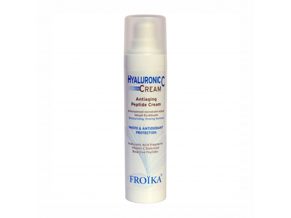 Froika Hyaluronic C Micro Cream, Αντιγηραντική Πεπτιδιακή Κρέμα 40ml