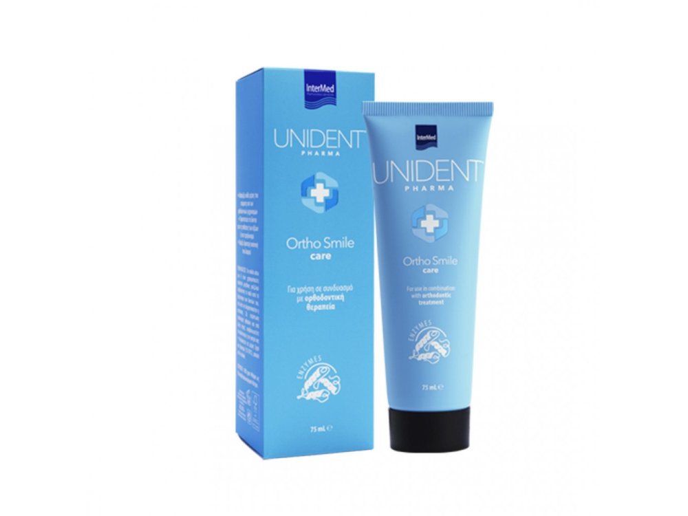 Intermed Unident Pharma Ortho Smile Care Oδοντόπαστα για Χρήση σε Συνδυασμό με την Ορθοδοντική Θεραπεία, 75ml