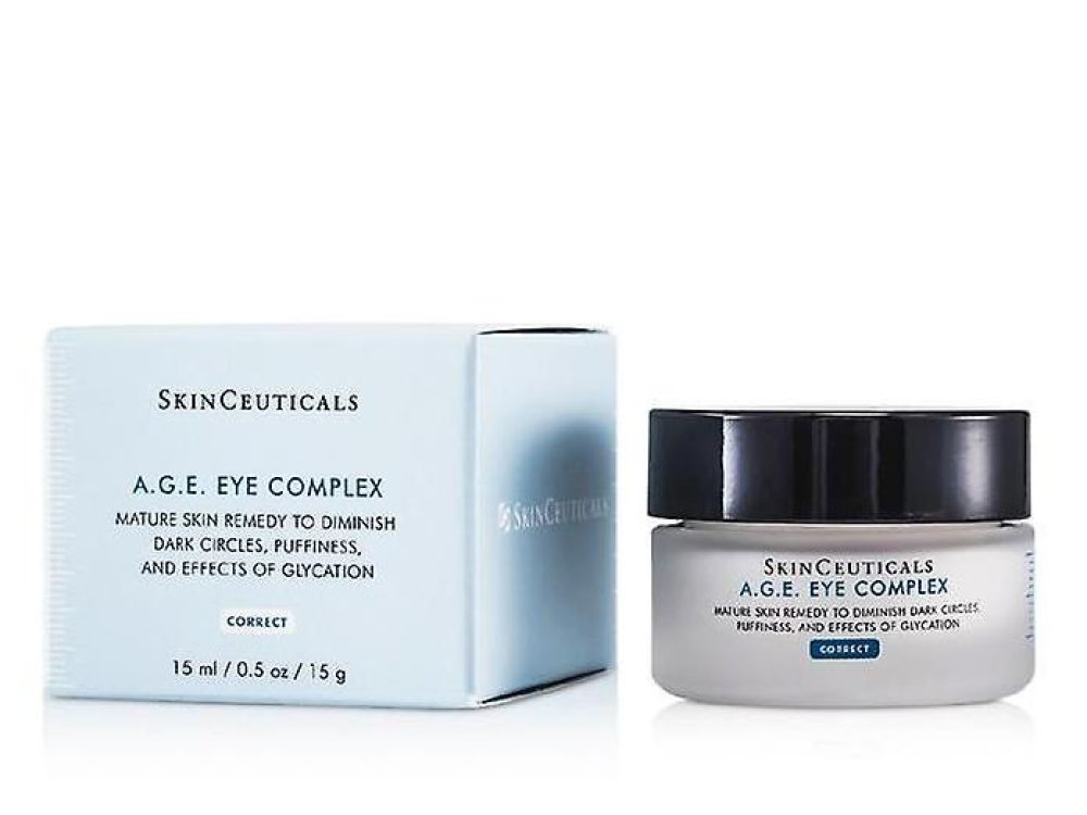 SkinCeuticals A.G.E. EYE Complex, Κρέμα Εντατικής Αντιγήρανσης Ματιών, Κατά των Μαύρων Κύκλων και του Πρηξίματος, 15ml