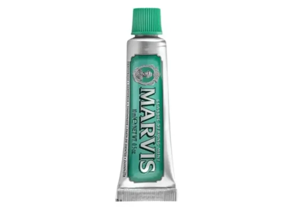 Marvis Classic Strong Mint Mini Toothpaste Οδοντόκρεμα με Γεύση Μέντας, 10ml