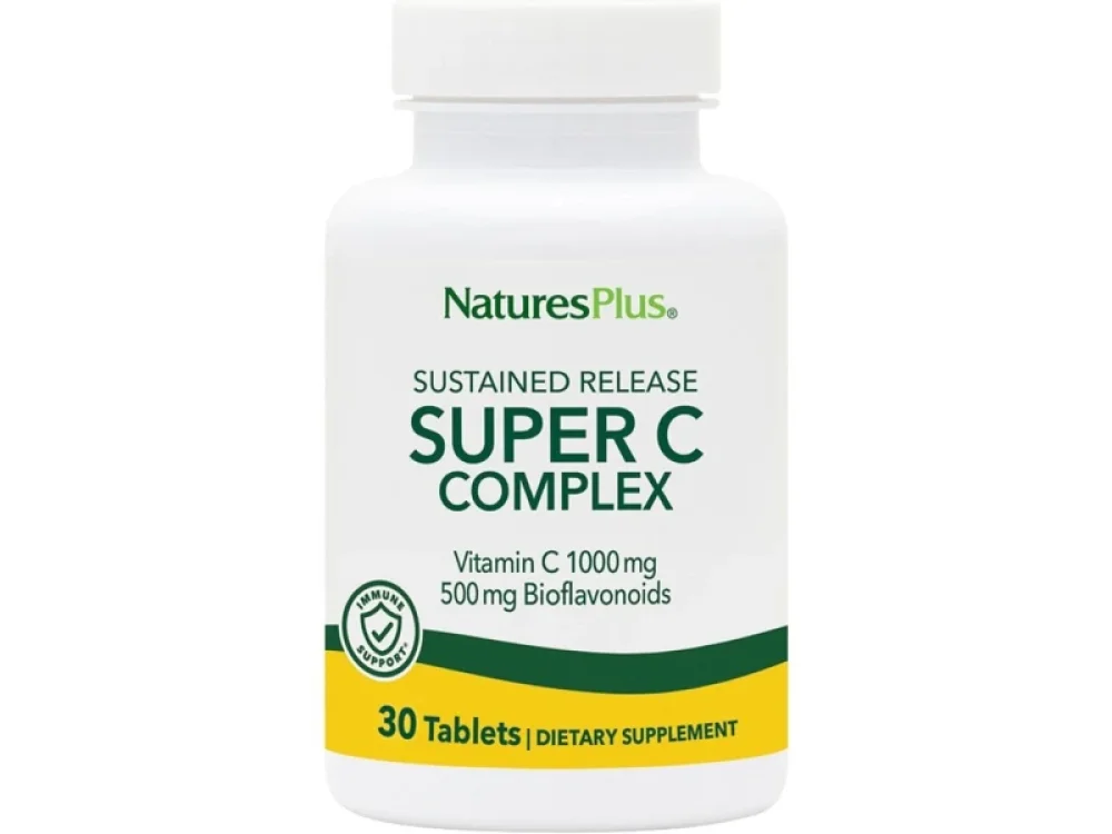 Natures Plus Super C Complex, 30 tabs