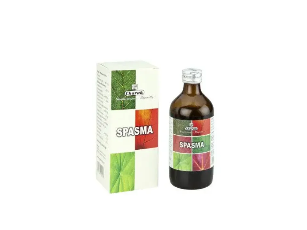 Charak Spasma Syrup Βρογχοδιασταλτικό & Αποχρεμπτικό Σιρόπι, κατά του Βρογχικού Άσθματος, 200ml