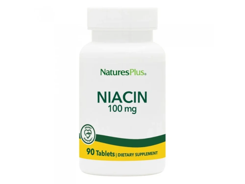 Natures Plus Niacin 100 Mcg, 90tabs