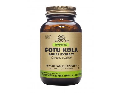 Solgar Standardised Gotu Kola Aerial Extract 100 φυτικές κάψουλες