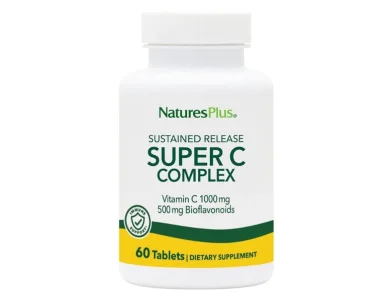 Natures Plus Super C Complex 1000mg Συμπλήρωμα Βιταμίνης C, 60tabs