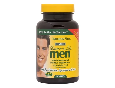 Natures Plus Source of Life Men Πολυβιταμίνες για Άνδρες, 60tabs