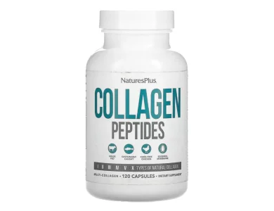 Natures Plus Collagen Peptides Συμπλήρωμα Διατροφής Κολλαγόνου, 120caps