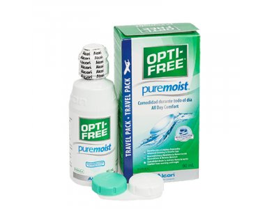 Opti-Free Pure Moist Travel Pack, All Day Comfort,  90ml
