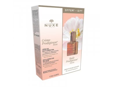 Nuxe Πακέτο Προσφοράς Prodigieuse με Boost Multi-Correction Gel-Cream, 40ml & Huile Florale Ξηρό Λάδι, 10ml