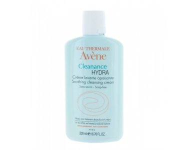 Avene Cleanance Hydra Creme Lavante Apaisante, Καταπραϋντική Κρέμα 200ml