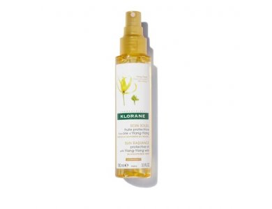 Klorane SoinSoleil Sun Radiance Protective Oil Ylang-Ylang, Προστατευτικό Έλαιο Μαλλιών για τον Ήλιο, 100ml