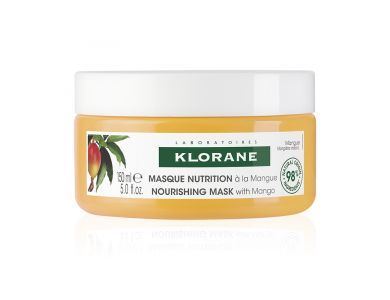Klorane Masque Nutrition, Επανορθωτική Μάσκα Θρέψης με Μάνγκο, 150ml