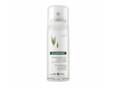 Klorane Dry Shampoo with Oat Milk Ξηρό Σαμπουάν με Βρώμη για Όλους τους Τύπους Μαλλιών, 50ml