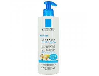 La Roche Posay Lipikar Syndet AP+, Αφρόλουτρο Κρέμα Καθαρισμού Σώματος για Πολύ Ξηρό & Ατοπικό Δέρμα, 400ml