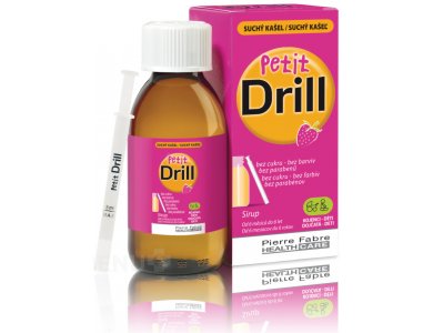Petit Drill Καταπραϋντικό Σιρόπι για το Βήχα από 6 Μηνών έως 6 Ετών 125ml