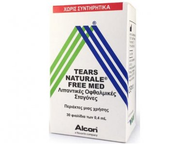 ALCON TEARS NATURALE FREE MED 30x0.4ml