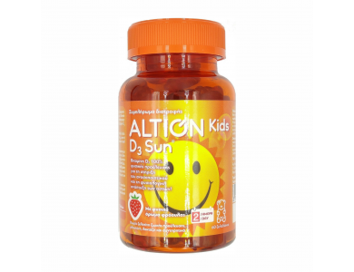 Altion Kids D3 Sun Παιδικό Συμπλήρωμα Διατροφής με Βιταμίνη D3