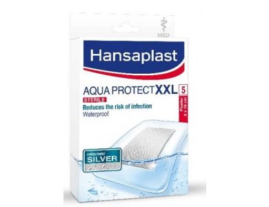 Aqua Protect XXL Αδιάβροχα & Αποστειρωμένα Επιθέματα 8cm X 10cm 5Τμχ