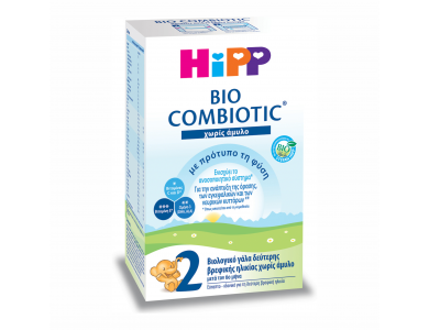 Hipp Γάλα σε Σκόνη Bio Combiotic 2 6m+ Χωρίς Άμυλο, 600gr