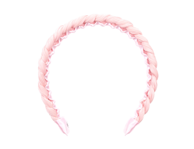Invisibobble Hairhalo Retro Dreamin Eat, Pink and be Merry, Στέκα Μαλλιών Ροζ, 1τμχ