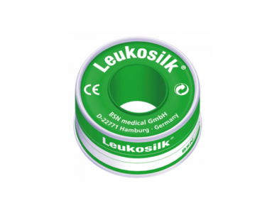 LEUKOSILK 2,5CMX4,6M 72669-01 X1TEM 2,5X4, BSN MEDI