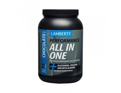 Lamberts Performance All-In-One Whey Protein CHOCOLATE, Πρωτε?νη Ορού Γάλακτος με Γεύση Σοκολάτα, 1450gr