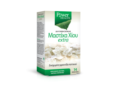 Power Health Chios Mastic Extra, Μαστίχα Χίου Extra σε Διαλυόμενη Σκόνη, 14sticks
