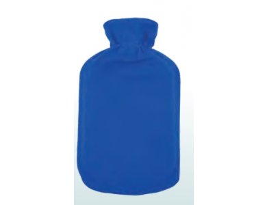 Cure Θερμοφόρα νερού με πένδυση fleece (φλις), μπλε, 2L