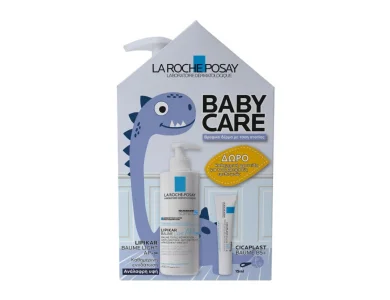 La Roche-Posay Baby Care Promo Lipikar Baume Light AP+M Ενυδατικό Βάλσαμο για το Βρεφικό Δέρμα με Τάση Ατοπίας, 400ml & Δώρο Cicaplast Baume B5+ για την Καταπράυνση του Δέρματος, 15ml, 1σετ