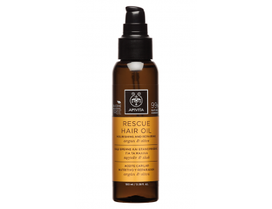 Rescue Hair Oil Λάδι Θρέψης & Επανόρθωσης για τα Μαλλιά με Αργκάν & Ελιά, 100ml