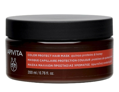 Apivita Color Protect with Quinoa & Honey, Μάσκα Μαλλιών Προστασίας Χρώματος Με  Κινόα & Μέλι, 200ml