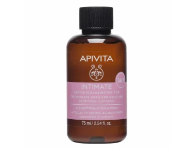 Apivita Intimate Daily Gel Καθαρισμού για την Ευαίσθητη Περιοχή με Χαμομήλι & Πρόπολη, 75ml