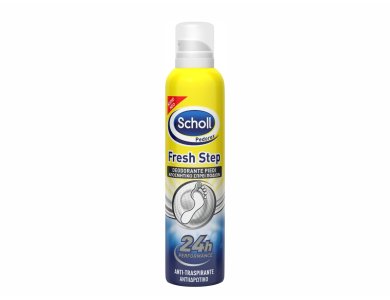 Scholl Fresh Step 24h Spray, Αποσμητικό Σπρέι 24ωρης Προστασίας από τους Μύκητες των Ποδιών, 150ml
