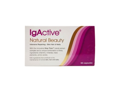 IgActive Natural Beauty Intensive Skin Hair & Nails, Για Υγιές Δέρμα και Δυνατά Μαλλιά & Νύχια, 60caps