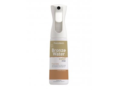 Frezyderm Bronze Water Color Mist, Σπρέι που Χρωματίζει το Πρόσωπο & Σώμα Μπρονζέ, 300ml