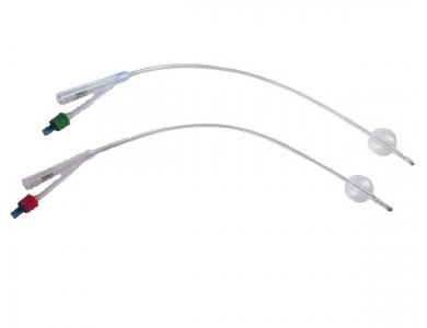 MEDICO Foley Catheter 2way 100% Silicone Καθετήρες Foley 2 δρόμων 100% Σιλικόνης No16 1τμχ